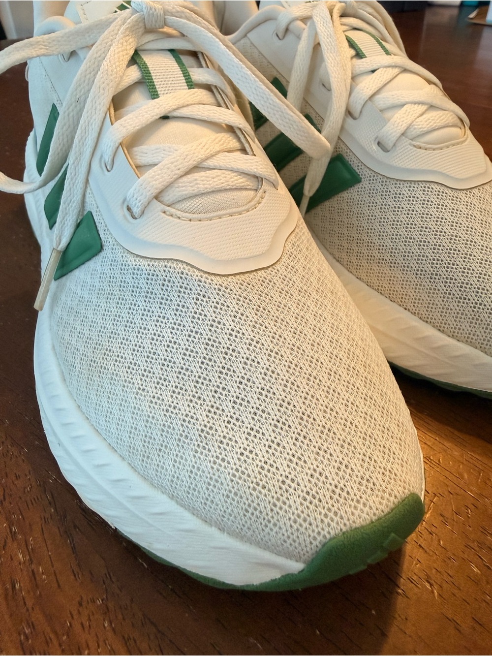Adidas X_PLR Path Running Shoes Men 7 Women 8.5 White Dark Green IH0939 - Picture 8 of 10
